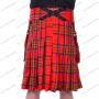 Cato kilt mens red tartan