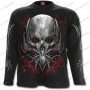 T-Shirt Black Spider Skull