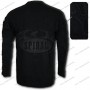 T-shirt Cross Strap Longsleeve Gothic rock