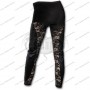 Inzet kanten leggings Gothic Elegance