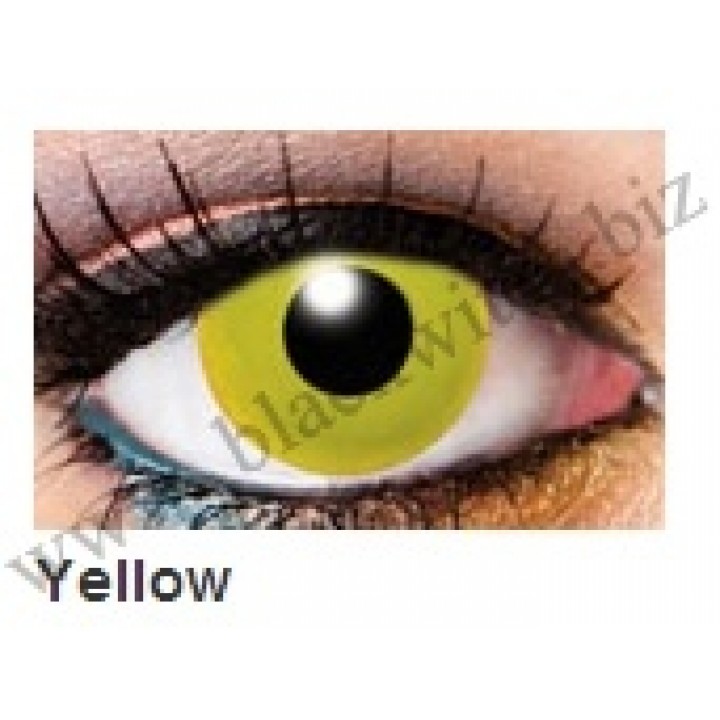 Solid tone lenses Yellow