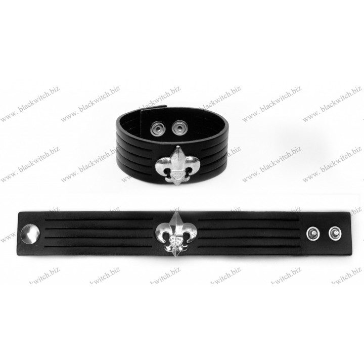 Leather bracelet