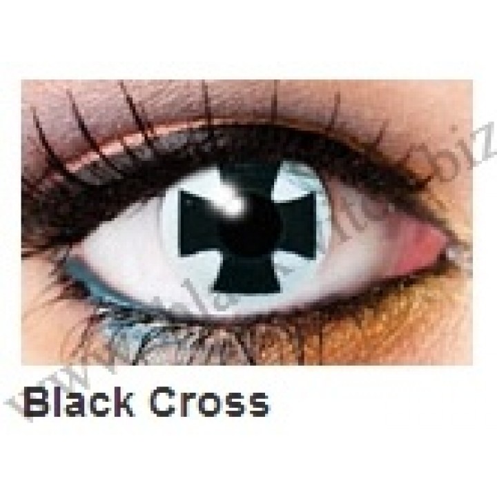 Funky lenses Black Cross