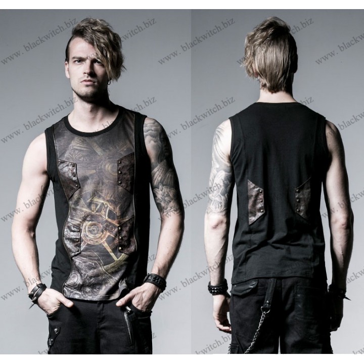 T-shirt Punk Rave black