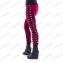 Beetle leggings ladies red