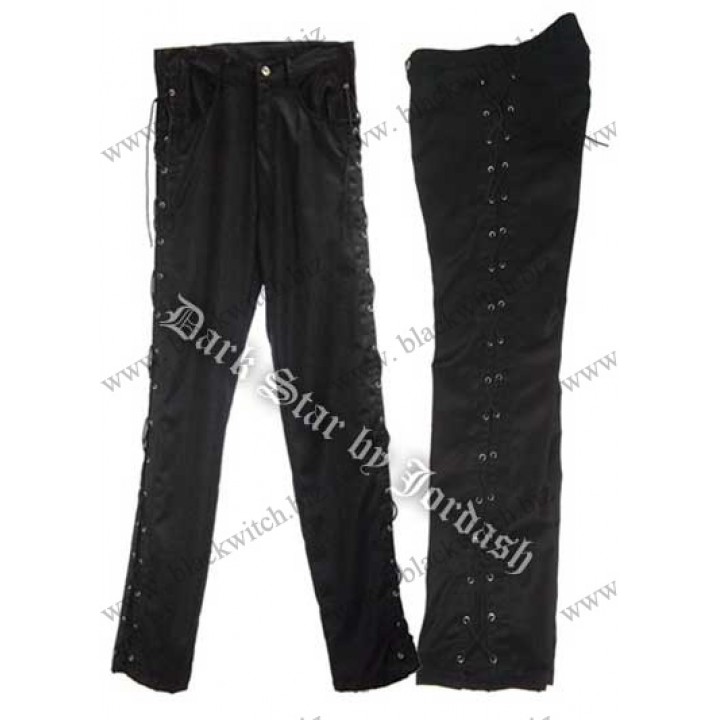 Trousers Black (Bronze Eyelets)