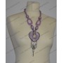 Necklace violet