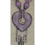 Necklace violet