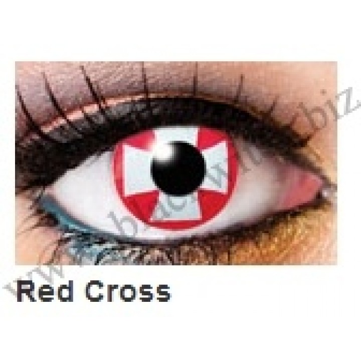 Funky lenses Red Cross