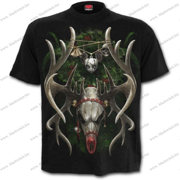 T-­Shirt Zwart REINFEAR ­