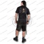 Vintage Cargo Shorts Black Stained Tribal