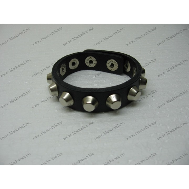 Lederen armband 1.5cm