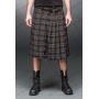 Grijze geruite Kilt